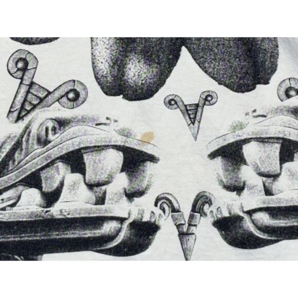 Aztec All Over Print Shirt Yazbek Tag Size 2XL - Picture 6 of 16